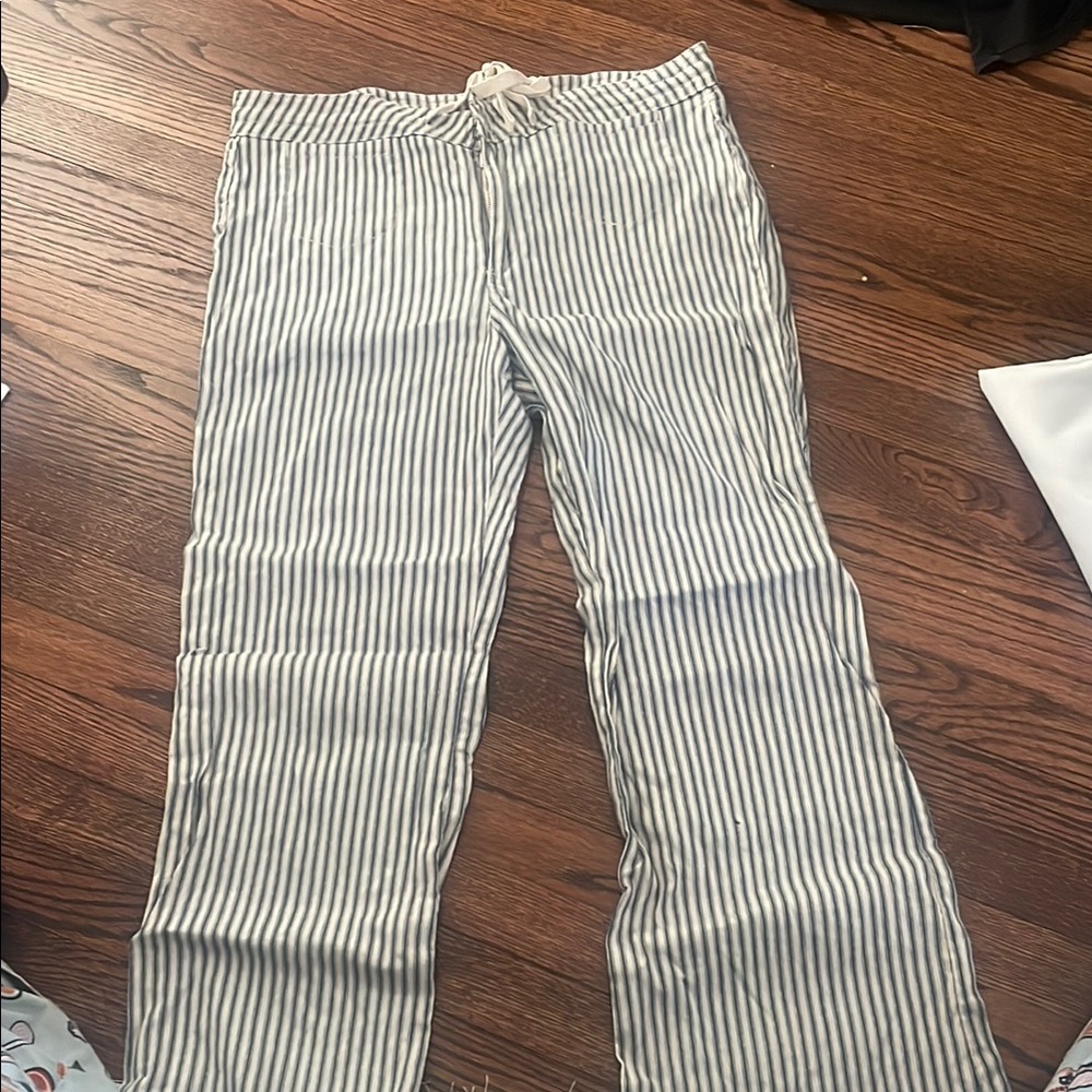Striped Casual Pants